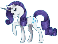 Size: 873x655 | Tagged: safe, artist:rapiditycharge, derpibooru import, rarity, solo