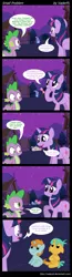 Size: 1260x4850 | Tagged: artist:vaderpl, comic, derpibooru import, foal, pinkie pie, safe, snails, snips, spike, trixie, twilight sparkle