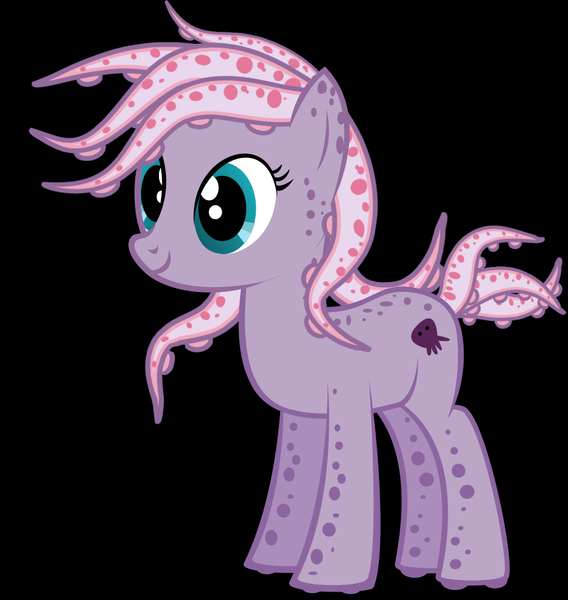 Size: 1022x1079 | Tagged: artist:bronydanceparty, derpibooru import, monster mare, oc, original species, safe, tentacle pony, tentacles, unofficial characters only