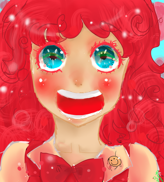 Size: 900x1000 | Tagged: artist:hanna030, derpibooru import, humanized, pinkie pie, safe