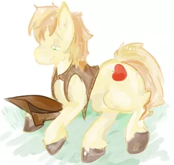 Size: 1186x1126 | Tagged: 30 minute art challenge, artist:spacevibrations, braeburn, derpibooru import, safe