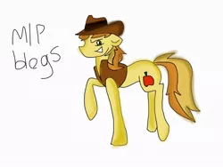 Size: 1024x768 | Tagged: safe, artist:mlpblogs, derpibooru import, braeburn, 30 minute art challenge