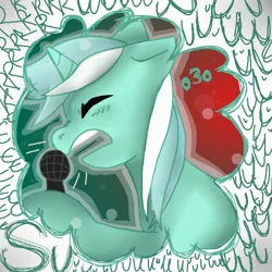 Size: 3000x3000 | Tagged: artist:lyraliciouslyra, ask, derpibooru import, lyra heartstrings, lyraliciouslyra, safe, singing