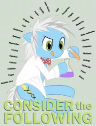 Size: 782x1020 | Tagged: artist:ghostwolf2398, bill nye, consider the following, dead source, derpibooru import, ponified, safe, science