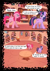 Size: 744x1052 | Tagged: artist:mashuga31, comic, derpibooru import, fanfic art, fanfic:silent ponyville, konami, pinkamena diane pie, pinkie pie, safe, silent hill