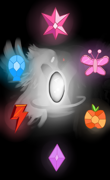 Size: 497x817 | Tagged: artist needed, balance, bird, black, derpibooru import, dove, element of humanity, elements of harmony, fanfic, fanfic:the lost element, gem, no pony, raven (bird), safe, seventh element, white