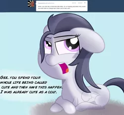 Size: 1280x1182 | Tagged: artist:cosmonaut, derpibooru import, filly, lets ask rumble, rule 63, rumble, safe, solo, tumble, tumblr