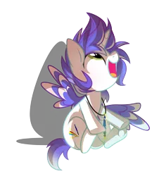 Size: 2205x2333 | Tagged: safe, artist:wicklesmack, derpibooru import, oc, oc:wickle smack, unofficial characters only, alicorn, pegasus, pony, happy, species swap