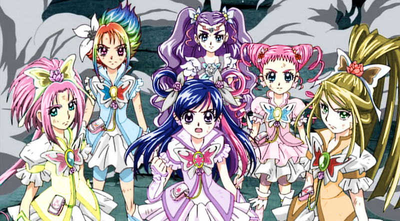 Size: 860x476 | Tagged: artist:karmabitches, derpibooru import, precure, recolor, safe, yes precure 5 gogo