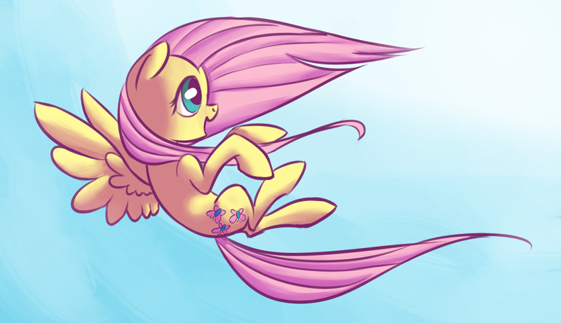 Size: 1398x805 | Tagged: artist:rubrony, artist:rustydooks, derpibooru import, fluttershy, safe, solo