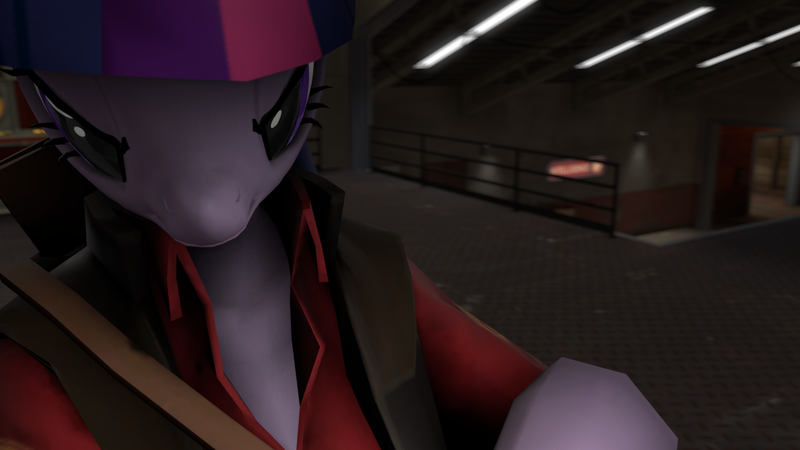 Size: 1280x720 | Tagged: safe, artist:camchao, derpibooru import, twilight sparkle, unicorn, 3d, sniper, solo, source filmmaker, team fortress 2