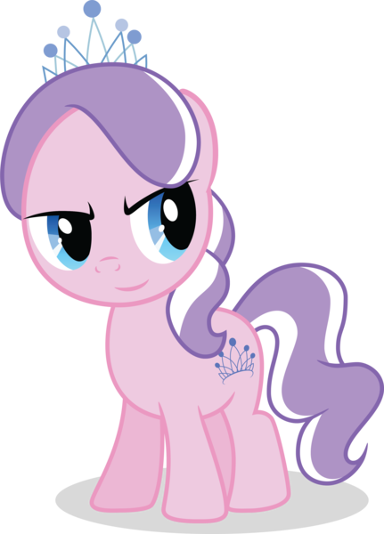 Size: 2815x3919 | Tagged: safe, artist:purezparity, derpibooru import, diamond tiara, earth pony, pony, female, simple background, solo, transparent background, vector