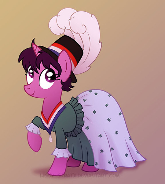 Size: 576x640 | Tagged: safe, artist:lissystrata, derpibooru import, ponified, unicorn, cuddlebug, doctor who, historian, image, jpeg, nightmare fetishist, scientist, susan foreman, the reign of terror, unwitting instigator of doom