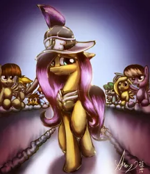 Size: 832x961 | Tagged: safe, artist:alumx, derpibooru import, cloud kicker, derpy hooves, fluttershy, private pansy, wild fire, pegasus, pony, female, mare