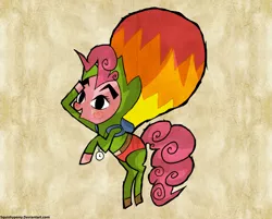 Size: 962x772 | Tagged: artist:squishypony, derpibooru import, nintendo, pinkie pie, safe, solo, style emulation, the legend of zelda, the legend of zelda: the wind waker, tingle