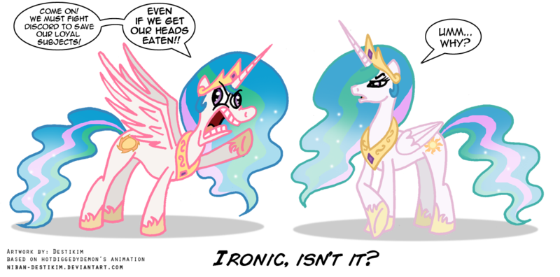 Size: 1200x594 | Tagged: artist:niban-destikim, derpibooru import, .mov, princess celestia, safe