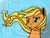 Size: 953x718 | Tagged: safe, artist:lukeine, derpibooru import, applejack, female, image, jpeg, lidded eyes, missing accessory, solo, wind, windswept mane