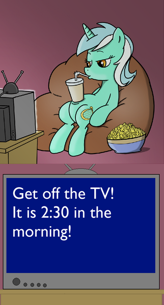 Size: 640x1191 | Tagged: safe, derpibooru import, lyra heartstrings, 2:30 am, 2:30 in the morning, exploitable meme, morning, tv meme