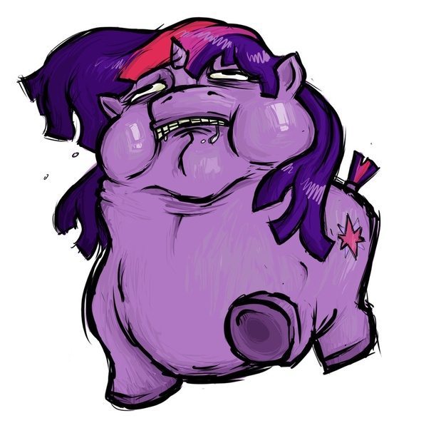 Size: 1030x999 | Tagged: safe, derpibooru import, twilight sparkle, fat, morbidly obese, obese