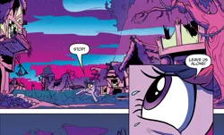 Size: 943x571 | Tagged: derpibooru import, idw, nightmare, official comic, safe, spoiler:comic, spoiler:comic05, twilight sparkle