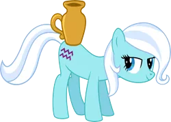 Size: 8513x6102 | Tagged: safe, artist:ulyssesgrant, derpibooru import, oc, oc:aquarius, unofficial characters only, earth pony, pony, absurd resolution, aquarius, female, jug, lidded eyes, mare, ponyscopes, simple background, solo, transparent background, vector, zodiac