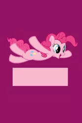 Size: 640x960 | Tagged: artist:pixelkitties, equality, equal rights, equal sign, g4, hilarious in hindsight, iphone wallpaper, pinkie pie, safe, simple background, solo, wallpaper