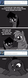 Size: 650x1789 | Tagged: suggestive, artist:closed closets, derpibooru import, big macintosh, princess luna, oc, oc:closed closets, earth pony, pony, ask, ask-closed-closets, canon x oc, comic, dream walker luna, gay, male, stallion, tumblr