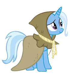 Size: 3000x3215 | Tagged: safe, artist:sofunnyguy, derpibooru import, trixie, clothes, robe