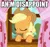 Size: 500x466 | Tagged: safe, derpibooru import, screencap, applejack, pony, curtains, disappoint, disappointed, disappointment, eyes closed, female, image, image macro, jpeg, reaction image, solo, window