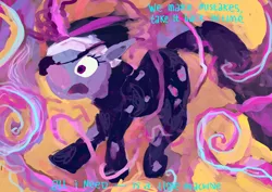 Size: 800x566 | Tagged: artist:spectralunicorn, derpibooru import, future twilight, safe, solo, time travel, twilight sparkle