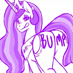 Size: 1280x1280 | Tagged: artist:sdteddybear, body writing, bump, female, plot, princess celestia, solo, solo female, suggestive, sunbutt