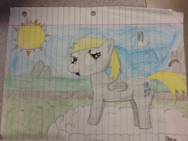 Size: 960x720 | Tagged: safe, artist:zane, derpibooru import, derpy hooves, pegasus, pony, female, mare