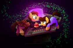 Size: 864x576 | Tagged: artist:lissystrata, derpibooru import, doctor who, jamie mccrimmon, ponified, safe, the mind robber, zoe heriot