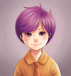 Size: 730x780 | Tagged: artist:ninjaham, derpibooru import, humanized, safe, scootaloo, solo