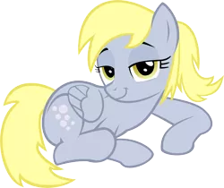 Size: 9792x8242 | Tagged: safe, artist:battlefieldbrony, derpibooru import, derpy hooves, pegasus, pony, absurd resolution, bedroom eyes, female, mare, simple background, transparent background, underp, vector