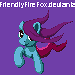 Size: 150x150 | Tagged: 30 minute art challenge, artist:friendlyfirefox, derpibooru import, merpony, pisces, pixel art, ponified, safe, zodiac