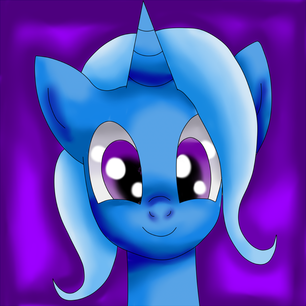 Size: 760x760 | Tagged: artist:king-sombrero, derpibooru import, safe, smiling, trixie