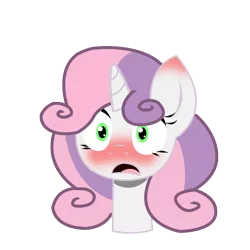 Size: 2500x2500 | Tagged: artist:labet1001, blushing, derpibooru import, embarrassed, safe, simple background, sweetie belle, teenage crusaders answers, teenager, transparent background, vector