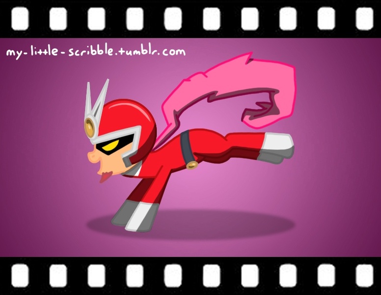 Size: 792x612 | Tagged: 30 minute art challenge, artist:scribble, derpibooru import, joe, ponified, safe, viewtiful joe