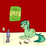 Size: 3600x3600 | Tagged: safe, artist:s8ansglory, derpibooru import, oc, unofficial characters only, earth pony, pony, drugs, high, lava lamp, male, marijuana, pot, stallion, stoner