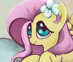 Size: 2808x2384 | Tagged: artist:snufflin, derpibooru import, flower, fluttershy, safe, solo