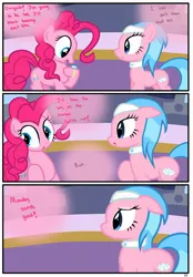 Size: 1741x2500 | Tagged: aloe, artist:pyruvate, comic, comic:the usual, derpibooru import, pinkie pie, safe