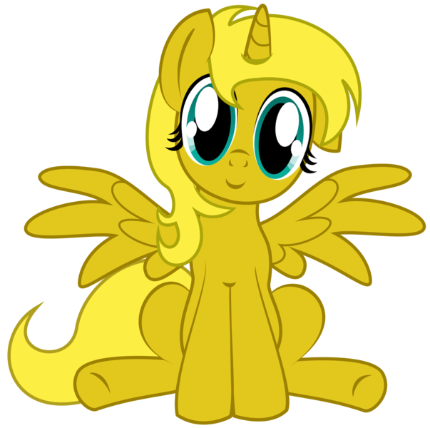 Size: 2030x2019 | Tagged: safe, artist:avarick, derpibooru import, oc, oc:ticket, unofficial characters only, alicorn, pony, alicorn oc, cute, simple background, solo, transparent background, vector