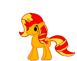 Size: 1000x800 | Tagged: artist needed, source needed, useless source url, safe, derpibooru import, sunset shimmer, pony, unicorn, ask, cute, female, looking at you, mare, shimmerbetes, smiling, solo, sunset answers, tumblr