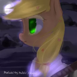 Size: 800x800 | Tagged: 30 minute art challenge, applejack, artist:marinakirby, derpibooru import, safe, samurai