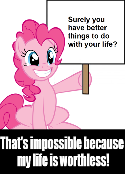 Size: 680x946 | Tagged: derpibooru import, exploitable, futurama, give a buck meme, meme, philip j. fry, pinkie pie, safe