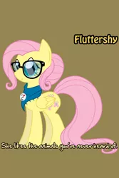Size: 640x960 | Tagged: artist:nazoth, clothes, derpibooru import, fluttershy, glasses, hipster, hipstershy, iphone wallpaper, safe, scarf, text