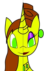 Size: 1000x1500 | Tagged: artist:xi2010, derpibooru import, eyeshadow, lipstick, makeover, makeup, mascara, oc, perfect actress, safe, smart fashionista, tough filly, unofficial characters only