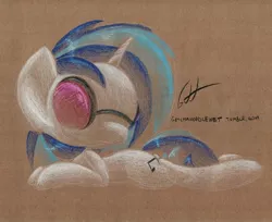 Size: 1004x820 | Tagged: 30 minute art challenge, artist:getchanoodlewet, derpibooru import, safe, traditional art, vinyl scratch