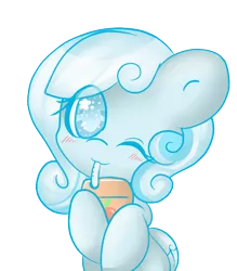 Size: 700x800 | Tagged: artist:starlightlore, cute, derpibooru import, juice box, oc, oc:snowdrop, safe, simple background, snowbetes, transparent background, unofficial characters only